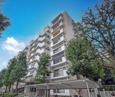 光が丘パークタウン春の風公園街